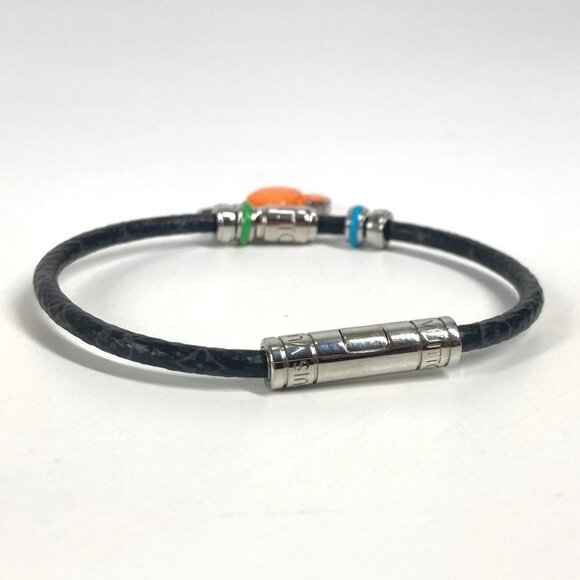 LOUIS VUITTON M8822E MonogramEclipse Bracelet-Keep It Club Accessories Bracelet - Picture 3 of 13